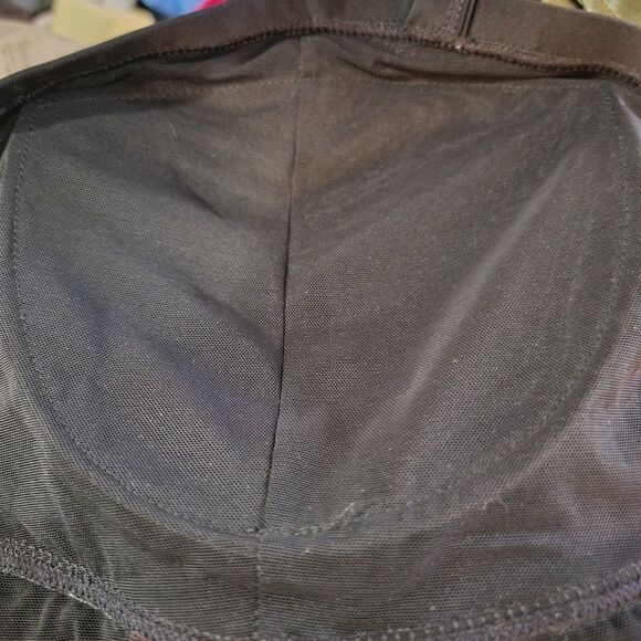 Torrid Slim Fix Wireless Lattice Front One Piece Swimsuit Black 3 3x - Picture 7 of 10